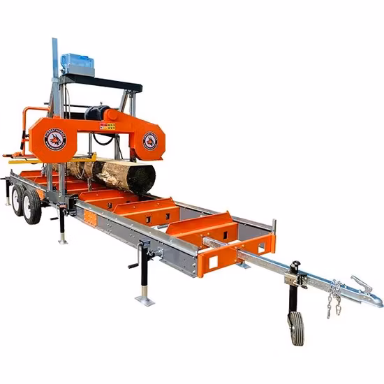 Sierra de cinta horizontal completamente automática Molinos de motosierra súper hidráulicos